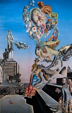 Salvador Dali Painting - The Lugubrious Game Salvador Dali